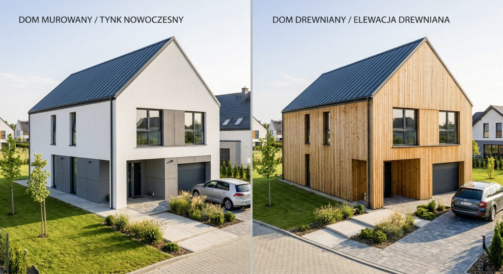 Drewniany czy murowany dom? domy drewniany murowany